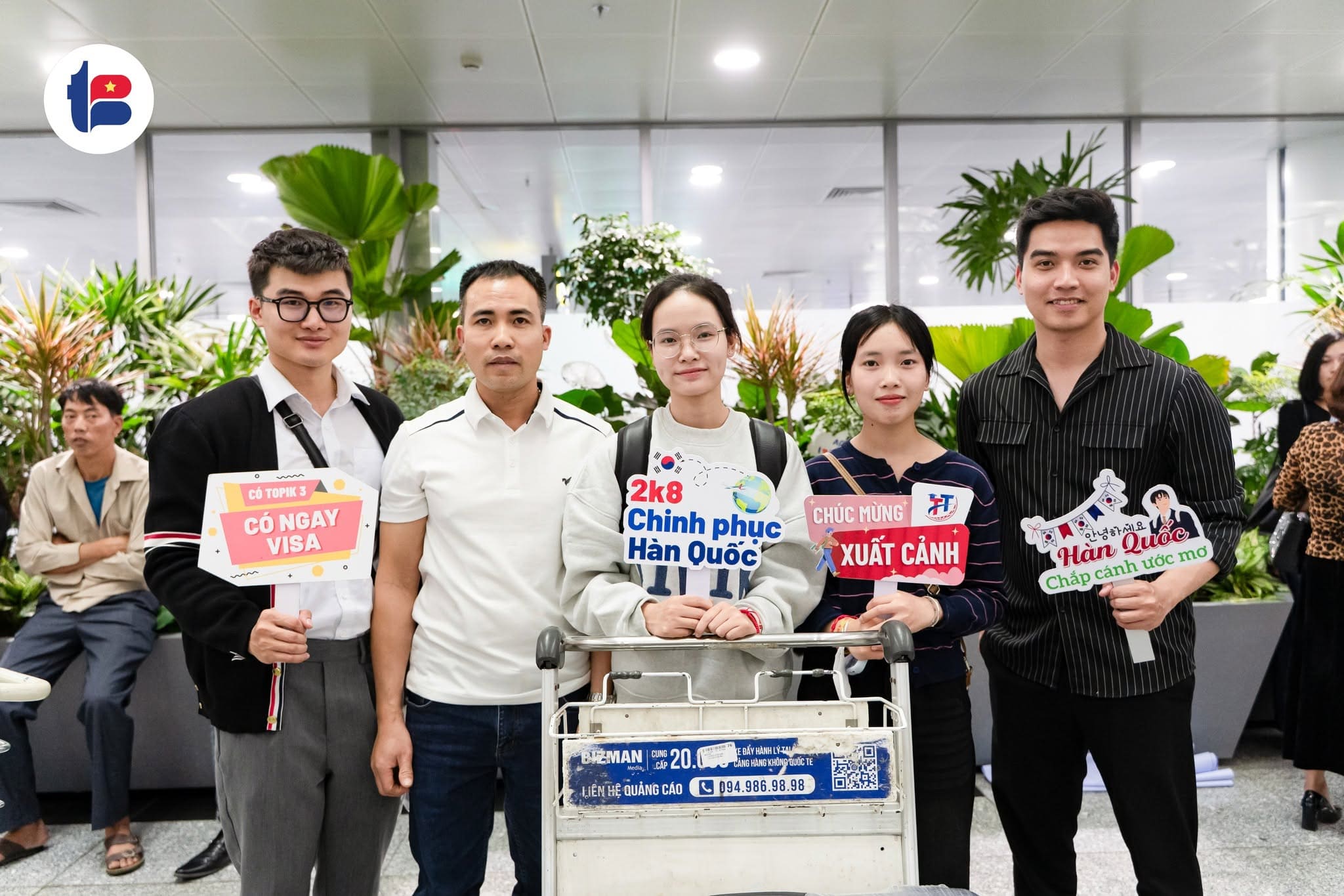 Không gian phòng học tiếng Hàn hiện đại tại trung tâm